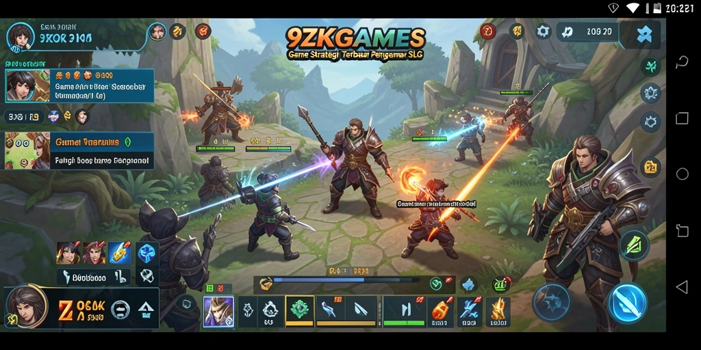 Tampilan menarik dari gameplay 9ZKGAMES yang penuh strategi.