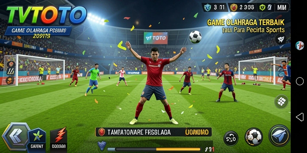 Tangkapan layar gameplay TVTOTO yang mendebarkan dan seru.