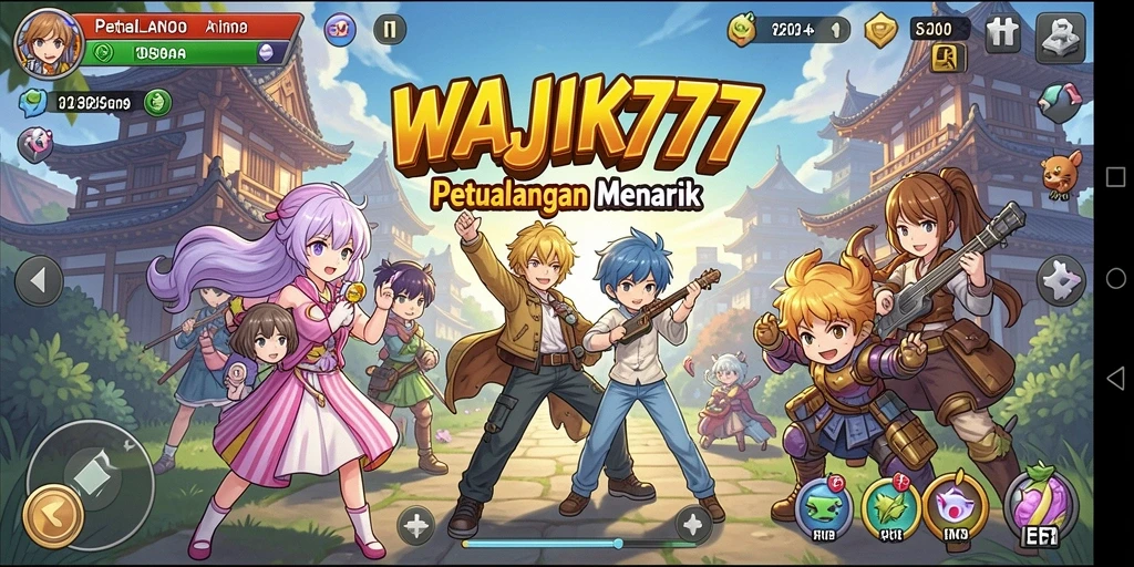 Tampilan gameplay WAJIK777 yang menarik dan dinamis.
